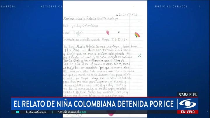 El relato entre madre e hija sobre la detención por ICE