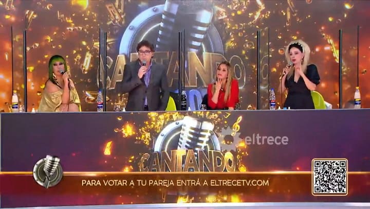 Cantando 2020. Charlotte Caniggia fue salvada por el jurado - Fuente: eltrece