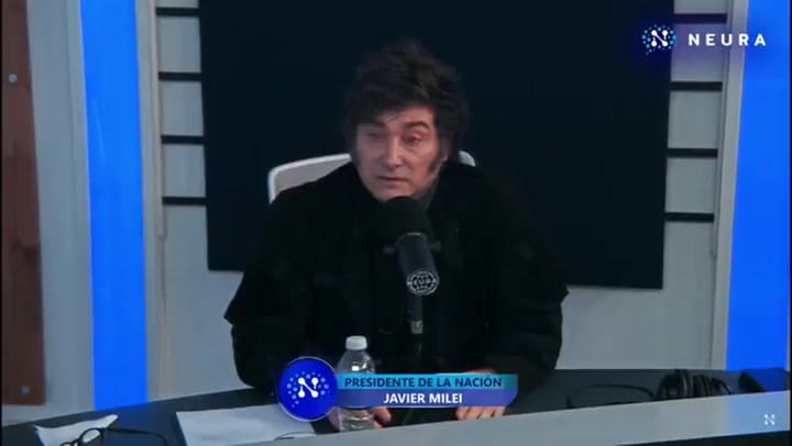 Javier Milei, contra Villarruel por la dieta de los senadores