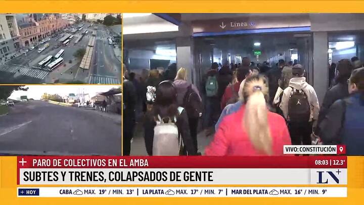 Como funciona el subte C hoy