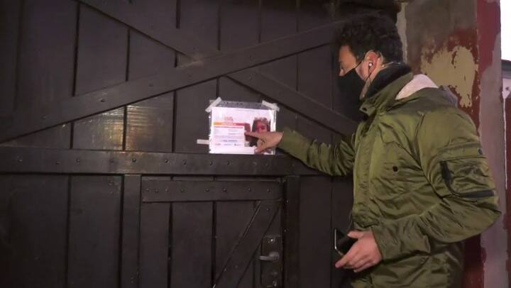 Periodista en la casa de Guadalupe