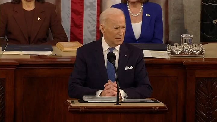 Joe Biden confundió ucranianos con “iraníes” en su discurso frente al Congreso