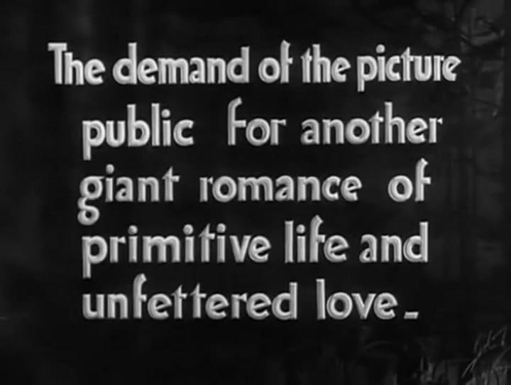 Tráiler de 'Tarzan the Ape Man' (1932)