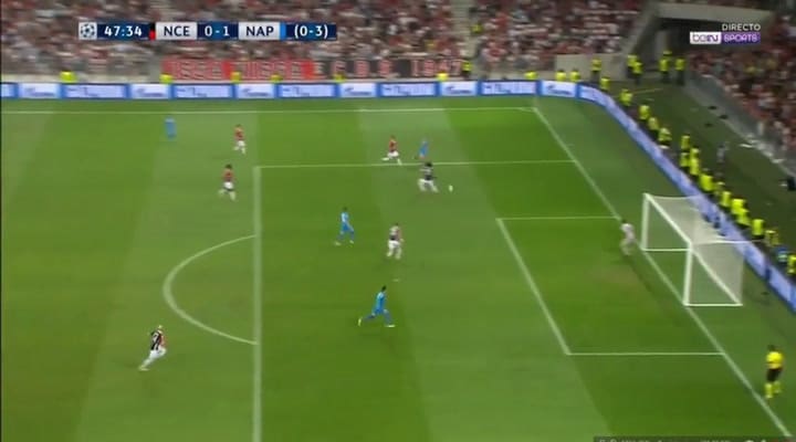 El gol de Callejón para Napoli