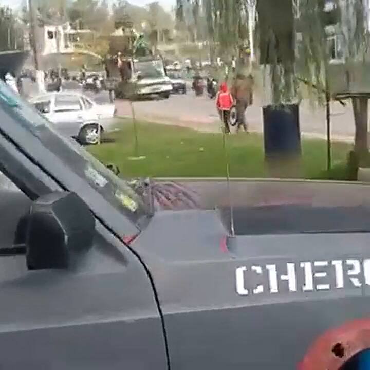 Así fue el choque del micro de hinchas de Aldosivi