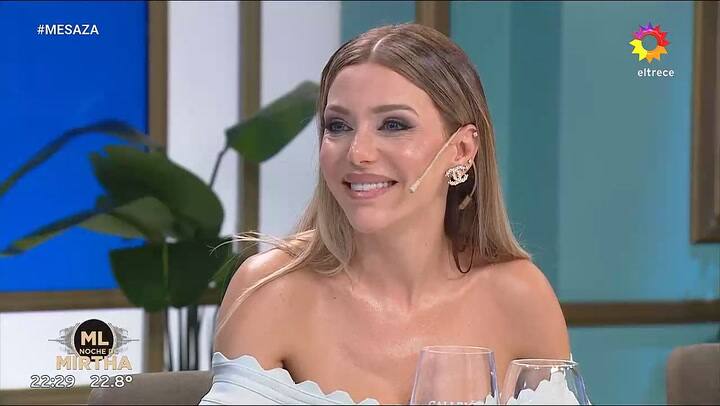 Evangelina Anderson conto un robo que sufrio en Espana