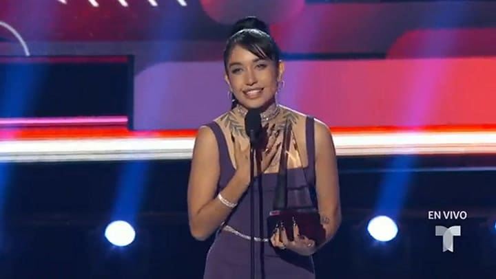 María Becerra fue nombrada “Nueva artista del año”