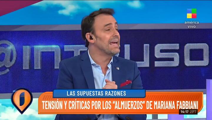 El palito de Marcela Tinayre para Mariana Fabbiani: 'Mirtha hay una sola' - Fuente: América TV