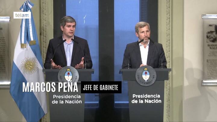 Peña: “el estado no utilizará políticamente la información de las bases de datos de la ANSES”