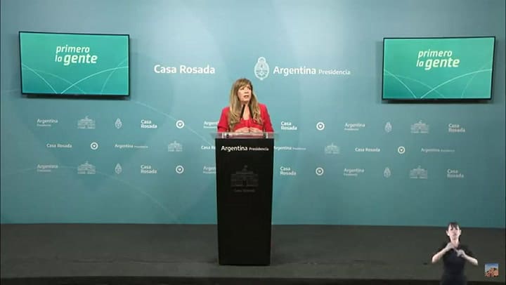 Cerruti criticó al 'periodismo machista' por una nota sobre una supuesta interna con Tolosa Paz