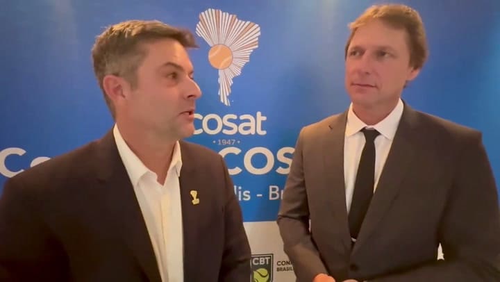 Agustín Calleri fue electo vicepresidente de la Confederación Sudamericana de Tenis