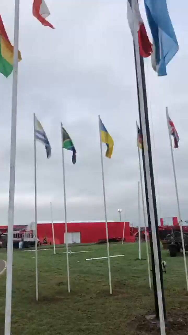 La invasión de Ucrania, un conflicto presente en Expoagro