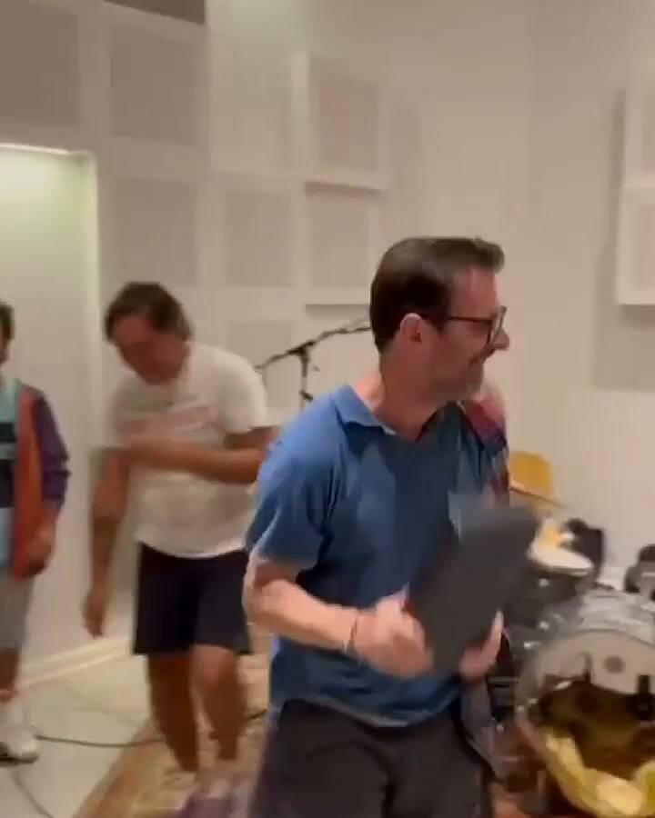 Kevin Johansen imitó a Messi y causó furor (Video: IG @kevinjohansenoficial)
