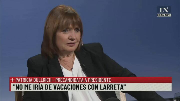 Patricia Bullrich en +Entrevistas