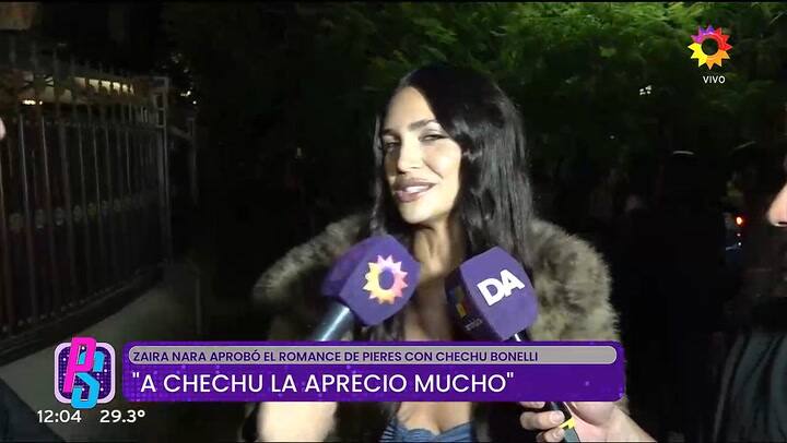 El palito de Zaira Nara a Paula Chaves