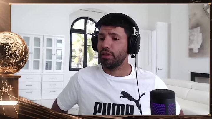 El Kun Agüero habló sobre el gol de su hijo Benjamín