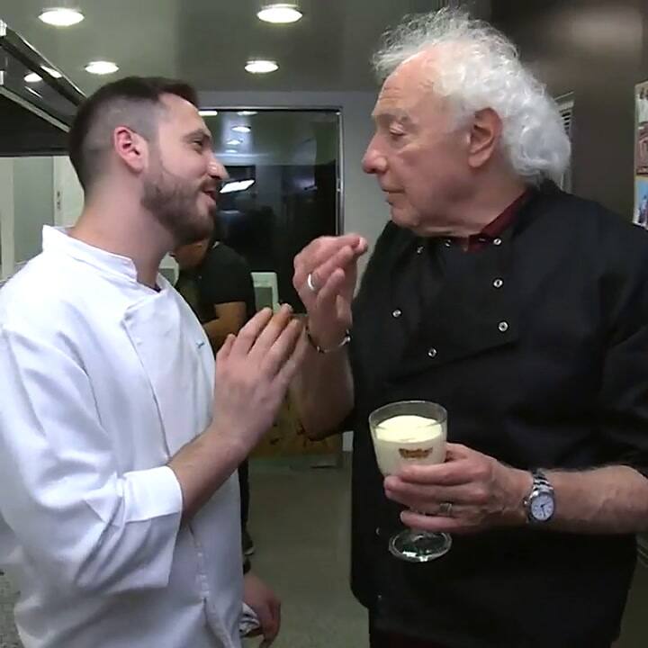 Preparación de postres para cerrar el programa - Fuente: Instagram telefe