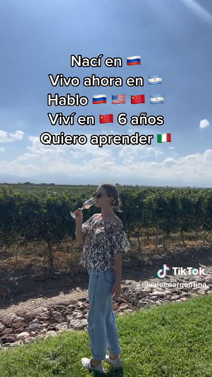Valeria vivió seis años en China