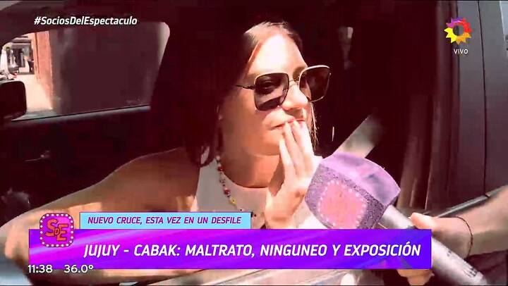 Sofia Jujuy Jimenez hablo de su cruce con Horacio Cabak