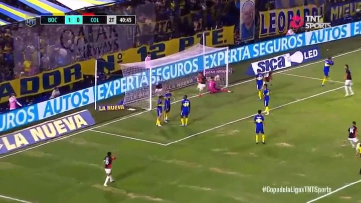 Colón empata a Boca con golazo de Beltran