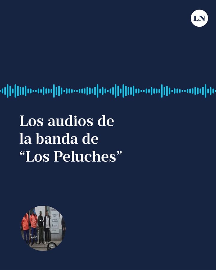 Los audios de la banda de “Los Peluches”