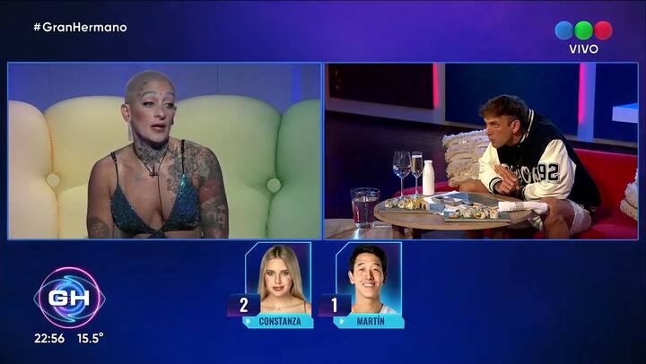 Bautista escucho las nominaciones de sus companeros en Gran Hermano