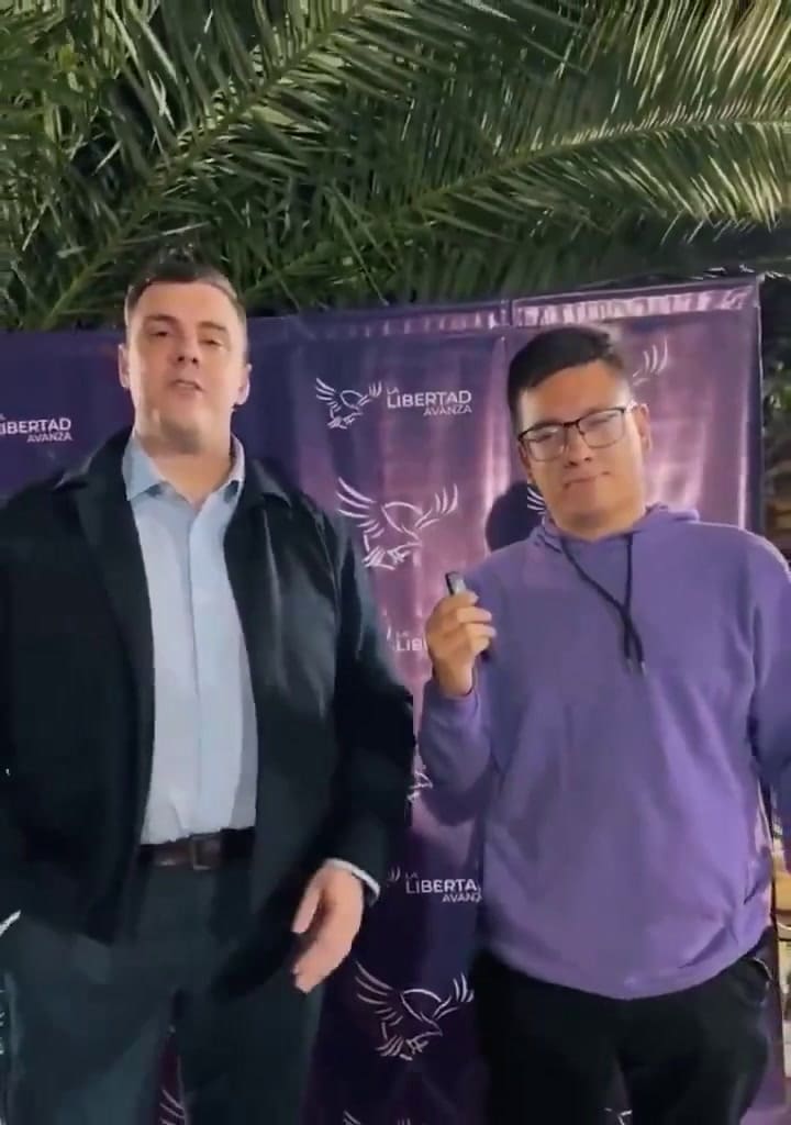 El Gordo Dan apoya el candidato Pablo López, antes del escándalo