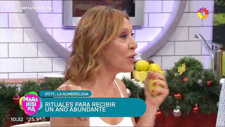 Estos son los tres rituales de Pitty para recibir el 2024