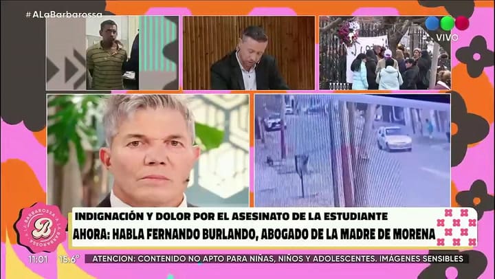 Fernando Burlando sobre el crimen de Morena: 'Estamos con cuestiones de índole familiar'