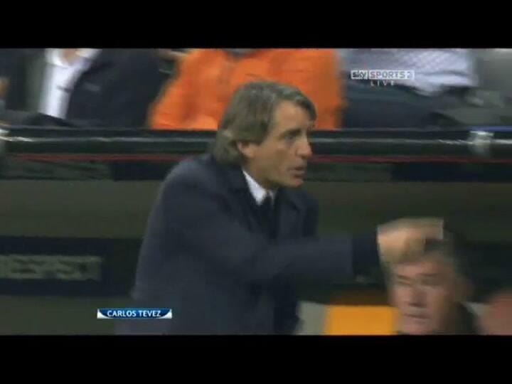 Tevez no quiso entrar ante Bayern Munich (Skysport)