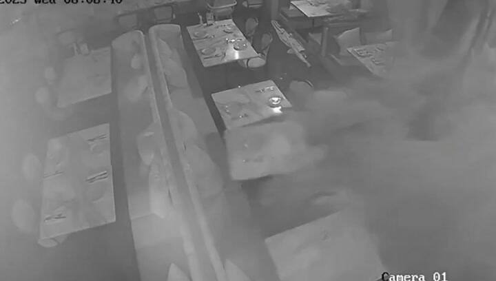 Las imágenes del tifón en Hong Kong