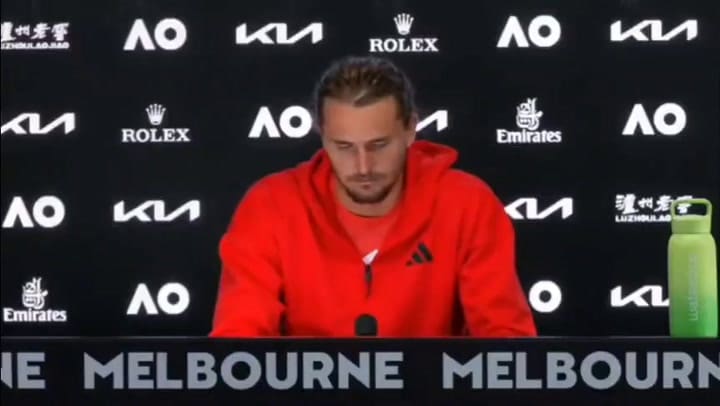 Zverev responde sobre la reacción de una espectadora contra él por supuestos abusos