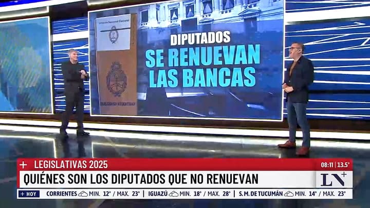 Diputados: se renuevan las bancas