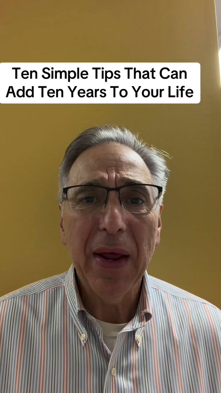 Es cardiólogo en Nueva York y revela cómo añadir hasta 10 años más de calidad de vida