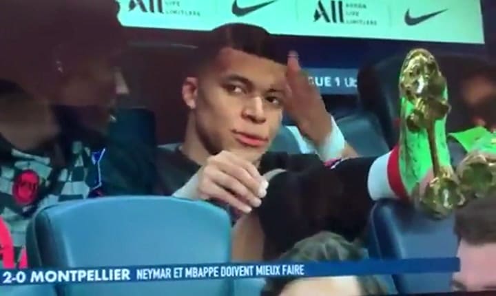 El enojo de Mbappé con Neymar