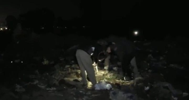 Ya encontraron 75 mil: desesperada búsqueda de dólares en el basural de Las Parejas