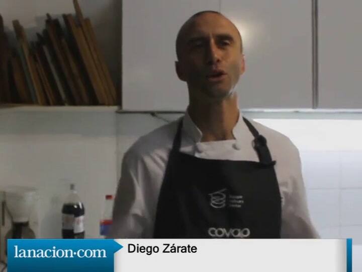 Diego Zárate cocina para LNR