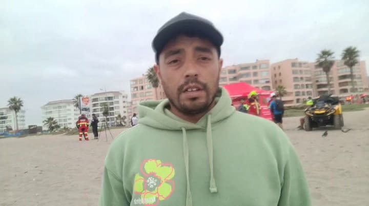 El trabajador de la construcción Josué Farías reconstruyó para LA NACION los minutos intensos del rescate