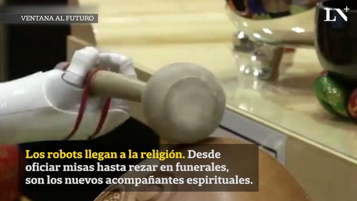 Ventana al futuro: Robots sacerdotes