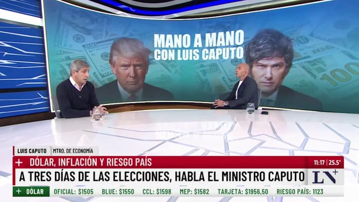 Luis Caputo en LN+