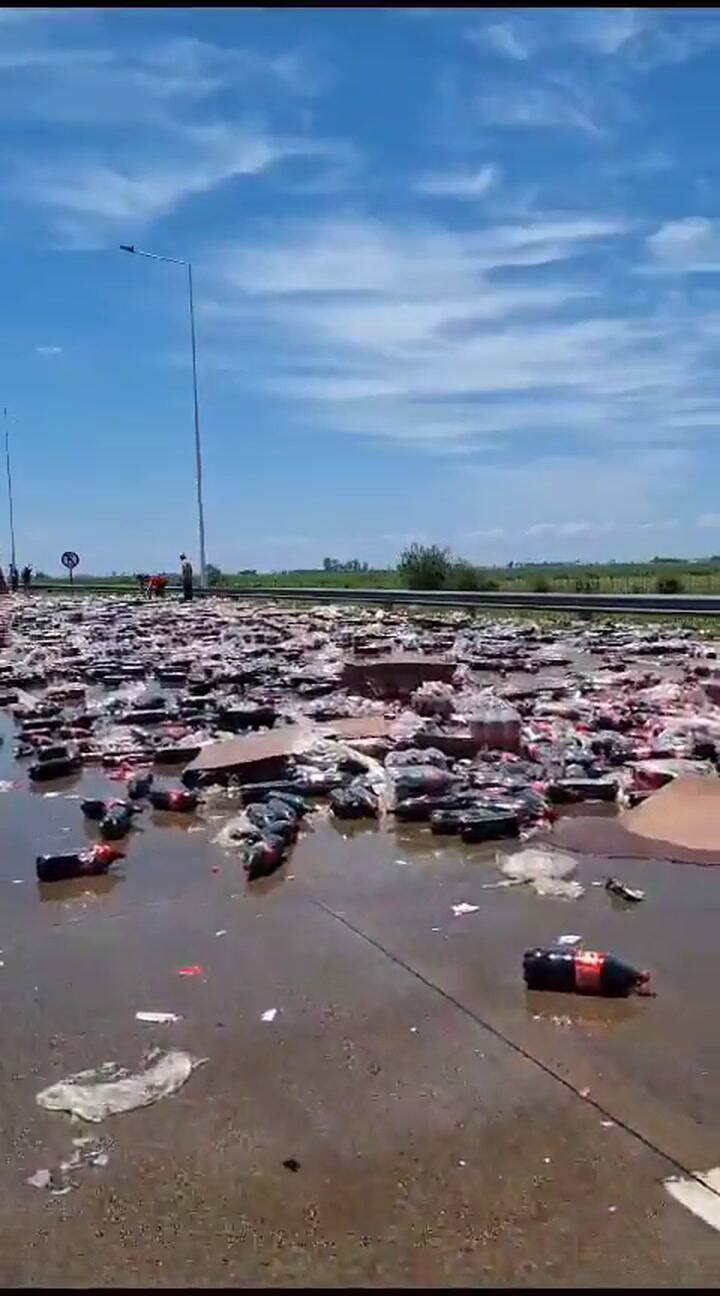 Camión Coca Santa Fe