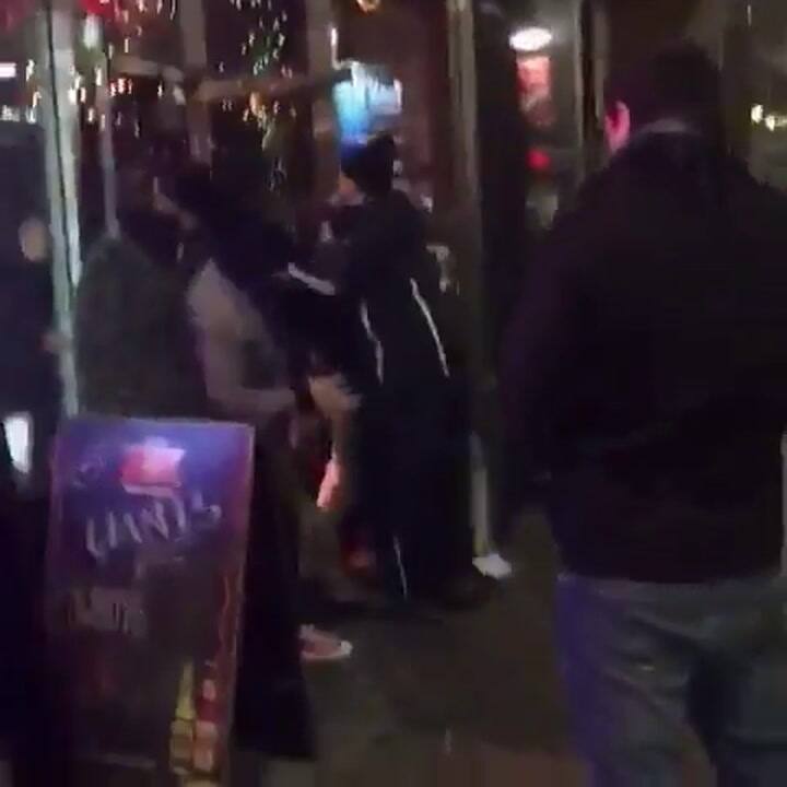 Pelea en un bar de Nueva York tras el Superclásico