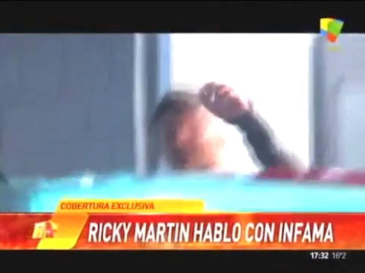 Ricky Martin, en la Argentina: 'Estoy muy feliz'