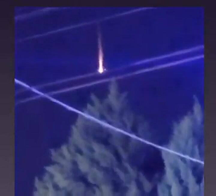 Un extraño objeto se visualizó en el cielo de Chubut