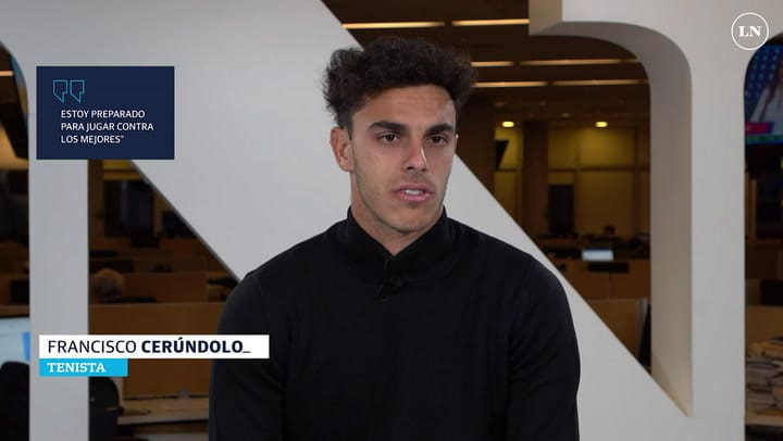 Cerúndolo: 'Me gustaría terminar el año en el top 20'