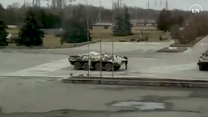 Las tropas rusas controlan el centro nuclear de Chernobyl