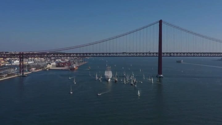 Navio Escola Sagres - Fuente: Moviedrone