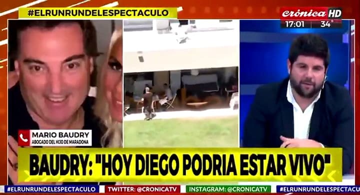 Mario Baudry reveló que Verónica Ojeda quiso echar a Luque antes de la muerte de Maradona