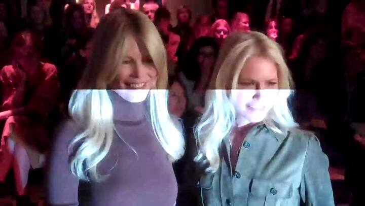 El día que Claudia Schiffer y Valeria Mazza coincidieron en un desfile y posaron juntas