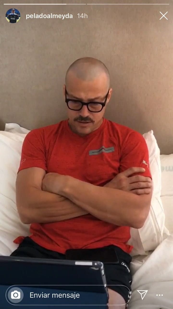 Matías Almeyda toma clases de inglés - Fuente: Instagram